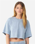 BELLA + CANVAS 6882GD - Women's Garment-Dyed Cropped Tee