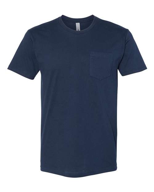 Next Level 3605 - Unisex Cotton Pocket T-Shirt - Midnight Navy