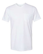 Next Level 3605 - Unisex Cotton Pocket T-Shirt - White