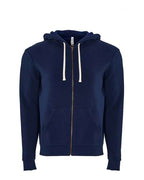 Next Level 9602 - Unisex Santa Barbara Full-Zip Hoodie Sweatshirt - Midnight Navy