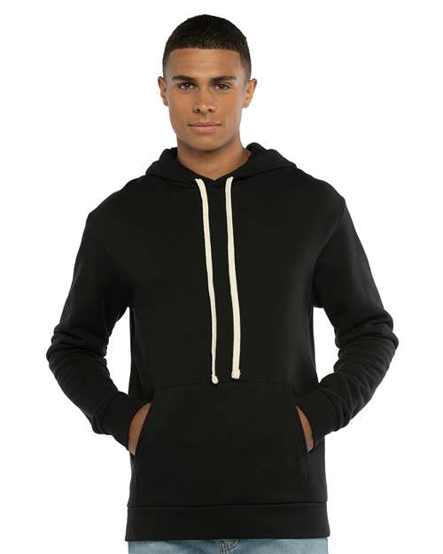 Next Level 9303 - Unisex Santa Barbara Hoodie Sweatshirt - Black