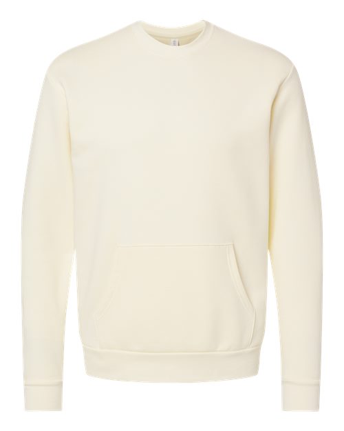 Next Level 9001 - Unisex Santa Barbara Pocket Crewneck Sweatshirt - Natural