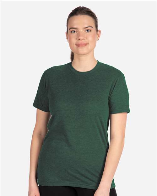 Next Level 6410 - Sueded T-Shirt - Heather Forest Green