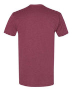 Next Level 6410 - Sueded T-Shirt - Heather Maroon