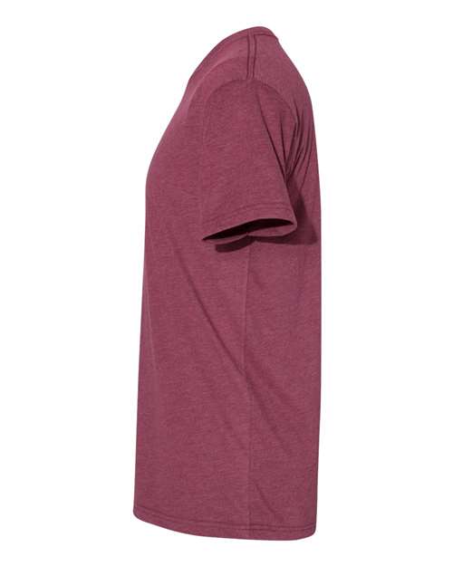 Next Level 6410 - Sueded T-Shirt - Heather Maroon