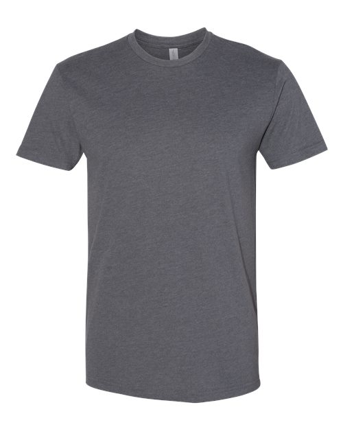 Next Level 6410 - Sueded T-Shirt - Heather Metal