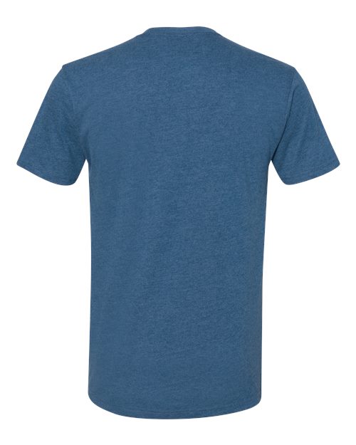 Next Level 6410 - Sueded T-Shirt - Heather Cool Blue
