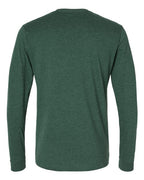 Next Level 6411 - Unisex Sueded Long Sleeve T-Shirt - Heather Forest Green