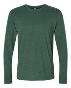Next Level 6411 - Unisex Sueded Long Sleeve T-Shirt - Heather Forest Green