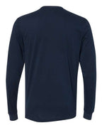 Next Level 6411 - Unisex Sueded Long Sleeve T-Shirt - Midnight Navy