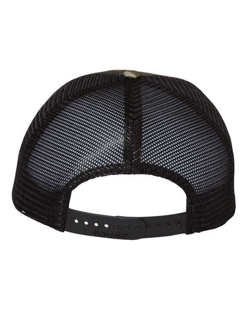 Richardson 111P - Garment Washed Printed Trucker Cap Richardson