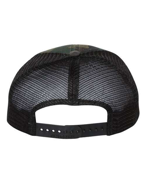 Richardson 111P - Garment Washed Printed Trucker Cap Richardson