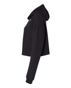 BELLA + CANVAS 7502 - Women's Crop Hoodie Sweatshirt - Black