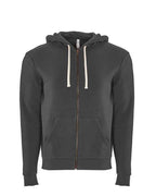 Next Level 9602 - Unisex Santa Barbara Full-Zip Hoodie Sweatshirt - Heavy Metal