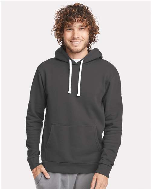 Next Level 9303 - Unisex Santa Barbara Hoodie Sweatshirt - Heavy Metal