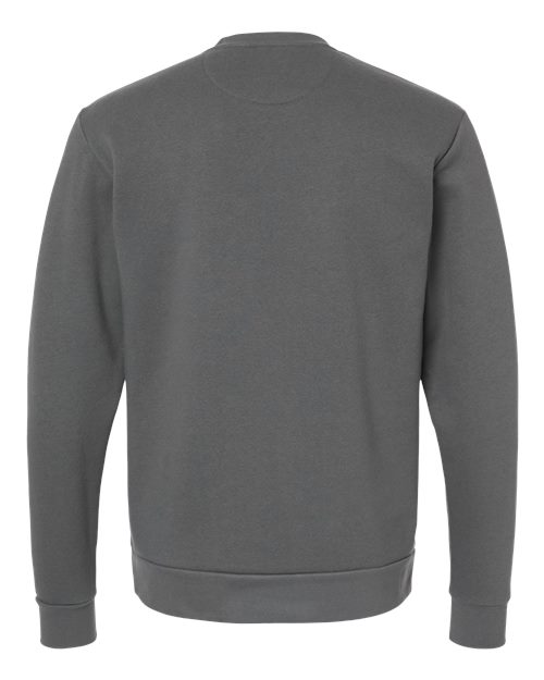 Next Level 9001 - Unisex Santa Barbara Pocket Crewneck Sweatshirt - Heavy Metal