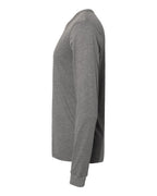 Next Level 6411 - Unisex Sueded Long Sleeve T-Shirt - Dark Heather Grey