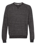 JERZEES 91MR - Unisex Snow Heather French Terry Crewneck Sweatshirt JERZEES