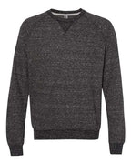 JERZEES 91MR - Unisex Snow Heather French Terry Crewneck Sweatshirt JERZEES