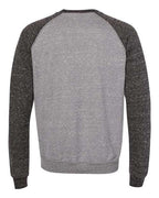 JERZEES 91MR - Unisex Snow Heather French Terry Crewneck Sweatshirt JERZEES