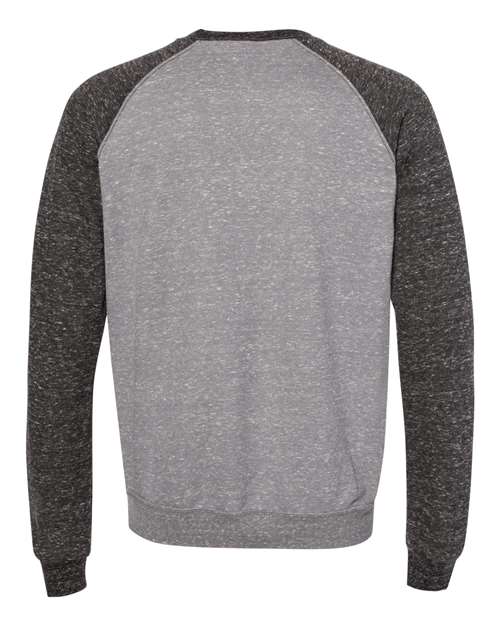 JERZEES 91MR - Unisex Snow Heather French Terry Crewneck Sweatshirt JERZEES