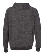JERZEES 90MR - Unisex Snow Heather French Terry Raglan Hooded Sweatshirt JERZEES