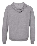 JERZEES 90MR - Unisex Snow Heather French Terry Raglan Hooded Sweatshirt JERZEES
