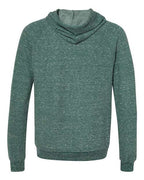 JERZEES 90MR - Unisex Snow Heather French Terry Raglan Hooded Sweatshirt JERZEES