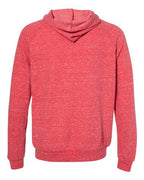 JERZEES 90MR - Unisex Snow Heather French Terry Raglan Hooded Sweatshirt JERZEES