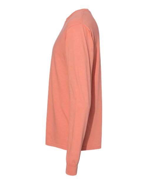 Comfort Colors 6014 - Unisex Garment-Dyed Heavyweight Long Sleeve T-Shirt - Terracotta