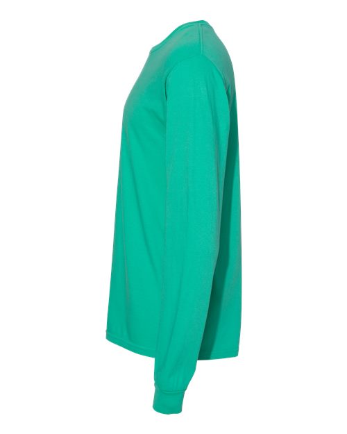 Comfort Colors 6014 - Unisex Garment-Dyed Heavyweight Long Sleeve T-Shirt - Island Green