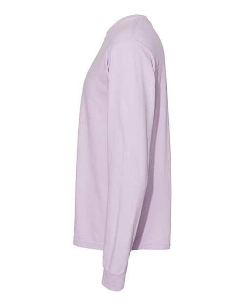 Comfort Colors 6014 - Unisex Garment-Dyed Heavyweight Long Sleeve T-Shirt - Orchid