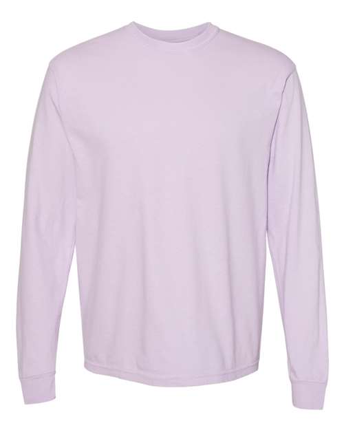 Comfort Colors 6014 - Unisex Garment-Dyed Heavyweight Long Sleeve T-Shirt - Orchid