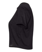 BELLA + CANVAS 8882 - Womens Flowy Crop Tee - Black