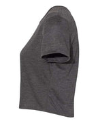 BELLA + CANVAS 8882 - Womens Flowy Crop Tee - Dark Grey Heather