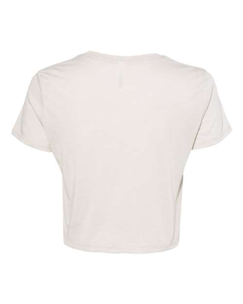 BELLA + CANVAS 8882 - Womens Flowy Crop Tee - Heather Dust