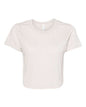 BELLA + CANVAS 8882 - Womens Flowy Crop Tee - Heather Dust