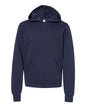 BELLA + CANVAS 3719Y - Youth Sponge Fleece Hoodie Sweatshirt - Navy