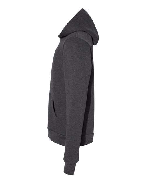 BELLA + CANVAS 3719Y - Youth Sponge Fleece Hoodie Sweatshirt - Dark Grey Heather