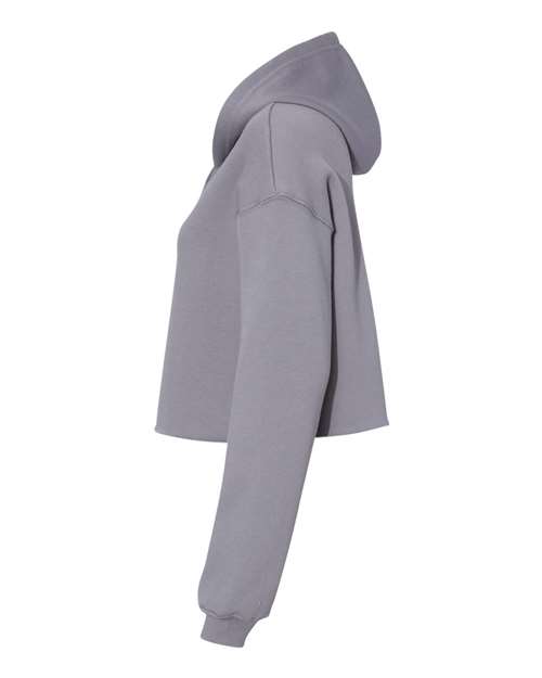 BELLA + CANVAS 7502 - Women's Crop Hoodie Sweatshirt - Storm