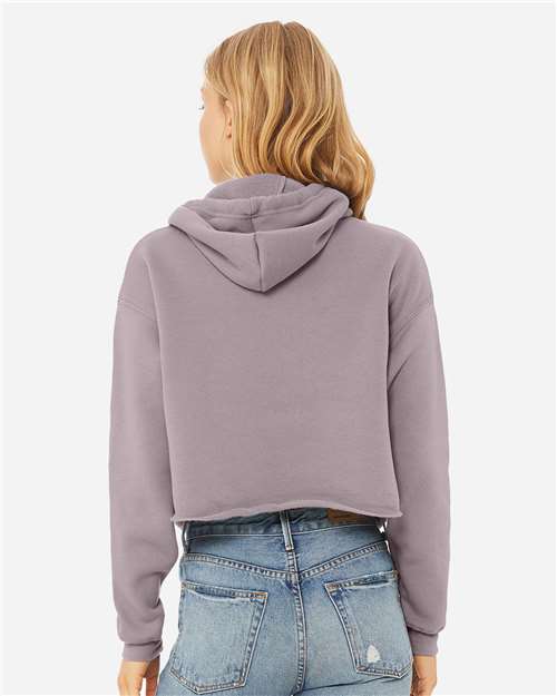 BELLA + CANVAS 7502 - Women's Crop Hoodie Sweatshirt - Storm