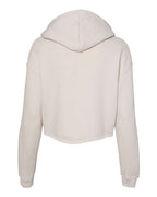 BELLA + CANVAS 7502 - Women's Crop Hoodie Sweatshirt - Heather Dust