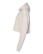 BELLA + CANVAS 7502 - Women's Crop Hoodie Sweatshirt - Heather Dust