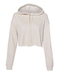 BELLA + CANVAS 7502 - Women's Crop Hoodie Sweatshirt - Heather Dust