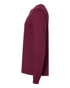 BELLA + CANVAS 3501 - Unisex Jersey Long Sleeve Tee - Maroon