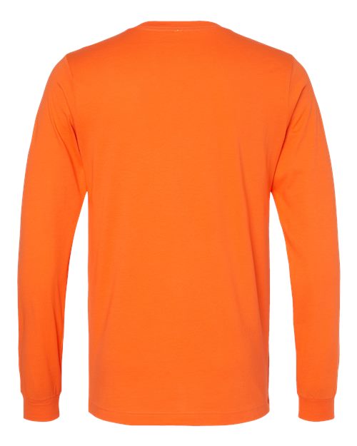 BELLA + CANVAS 3501 - Unisex Jersey Long Sleeve Tee - Orange