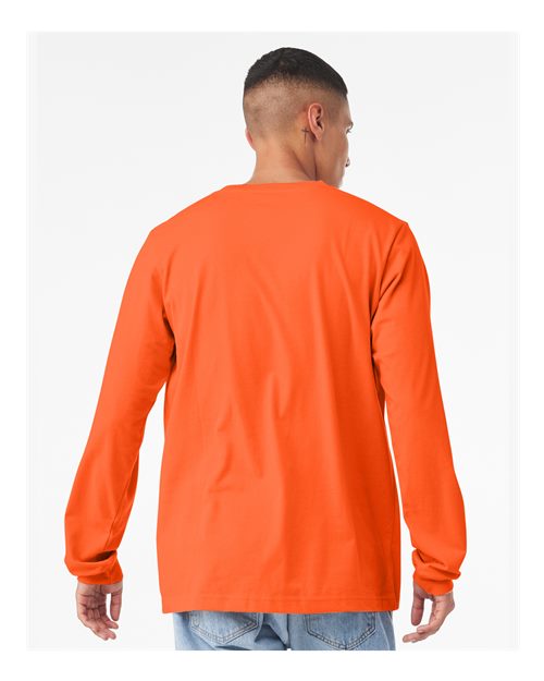 BELLA + CANVAS 3501 - Unisex Jersey Long Sleeve Tee - Orange