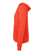 BELLA + CANVAS 3719 - Unisex Sponge Fleece Hoodie Sweatshirt - Poppy