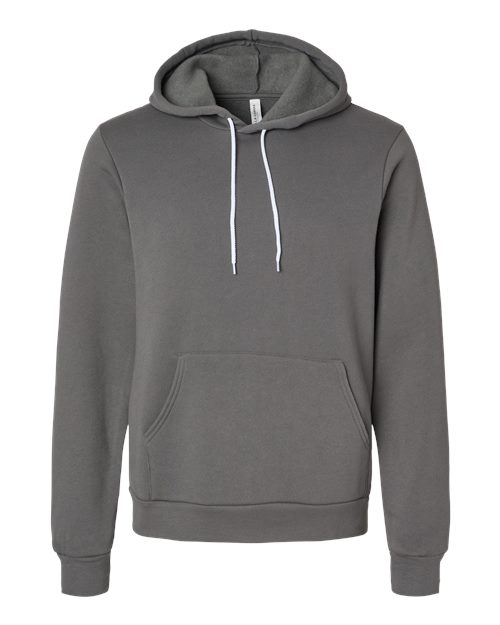 BELLA + CANVAS 3719 - Unisex Sponge Fleece Hoodie Sweatshirt - Asphalt