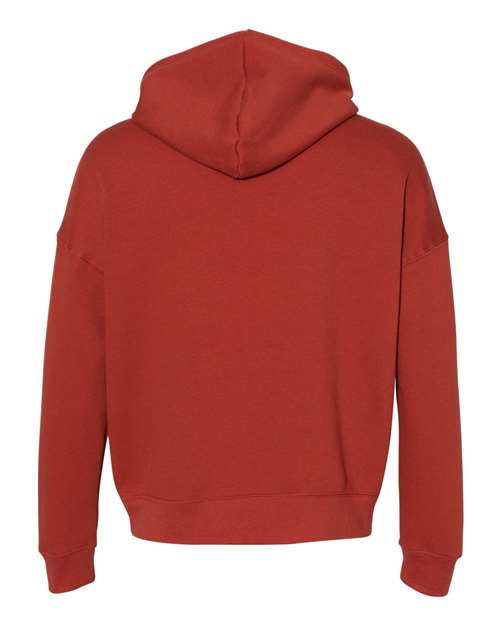BELLA + CANVAS 3729 - Unisex Sponge Fleece Drop Shoulder Hoodie Sweatshirt - Brick